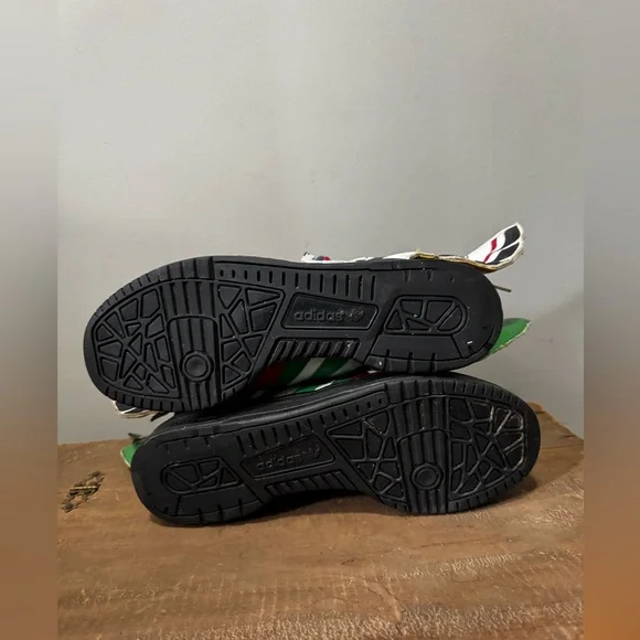 Adidas x Jeremy Scott Totem Pole Wings Sneakers Size 10 US Rare JS Tribal - Picture 13 of 13